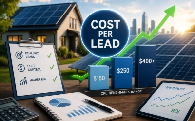 Understanding Cost Per Lead Benchmarks in the Solar Industry