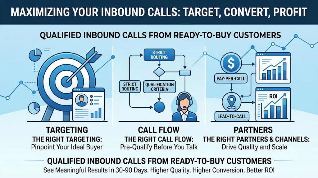 How do I get qualified inbound calls from customers ready to buy?